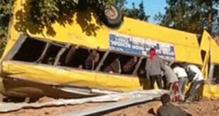 Joy turned into sorrow : दर्दनाक हादसा : छत्तीसगढ़-झारखंड बॉर्डर पर बस पलटी, 10 की मौत, सगाई की खुशियां मातम में बदलीं