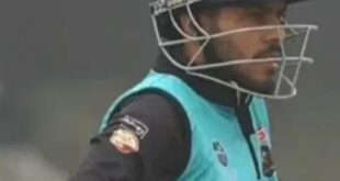 The player wore a helmet : जम्मू-कश्मीर क्रिकेट मैच में खिलाड़ी ने हेलमेट पर फिलिस्तीनी झंडा लगाया, पुलिस जांच शुरू