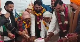 Birthday Modinagar : हर्षोल्लास से मनाया गया भारतीय किसान यूनियन लोकहित राष्ट्रीय अध्यक्ष का जन्मदिन मोदीनगर में