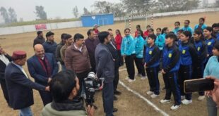 Handball Championship : बिजनौर में दूसरी नेशनल सीनियर स्पीड हैंडबॉल चैंपियनशिप का विवेक यूनिवर्सिटी में किया गया शुभारंभ ?