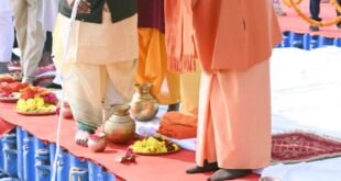 Participation in the programs : प्रयागराज में चल रहे माघ मेले में पहुंच मुख्यमंत्री योगी आदित्यनाथ ने आध्यात्मिक कार्यक्रमों में की सहभागिता