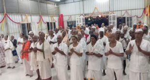 The preparations for the event are complete : रामानंदाचार्य नरेंद्राचार्य जी के समस्या मार्गदर्शन कार्यक्रम की तैयारियाँ पूर्ण