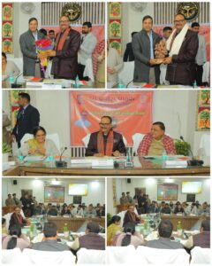 Checks to beneficiaries : उप मुख्यमंत्री ब्रजेश पाठक ने गाजियाबाद विकास कार्यों की समीक्षा कर योजनाओं के लाभार्थियों को चेक वितरित किए