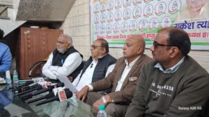 Strong protests were raised : उपमुख्यमंत्री ब्रजेश पाठक की टिप्पणी पर कांग्रेस जिलाध्यक्ष राकेश त्यागी ने प्रेस वार्ता कर कड़ा विरोध जताया