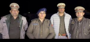 Thug injured : गढ़मुक्तेश्वर में पुलिस मुठभेड़, 20 हजार का इनामी बदमाश घायल होकर गिरफ्तार