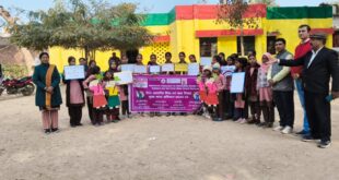 Public awareness was spread : मीना मंच प्रशिक्षण उपरांत प्रशिक्षार्थियों ने डेरापुर में बाल विवाह निषेध रैली निकालकर जनजागरूकता फैलाई ?