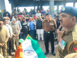 Rakesh Tyagi paid tribute : 1971 युद्ध सेनानी श्री धर्मपाल सिंह को सैन्य सलामी, राकेश त्यागी श्रद्धांजलि अर्पित की ?