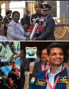 Was awarded : भारतीय अंतरिक्ष यात्री एवं वायुसेना के ग्रुप कैप्टन शुभांशु शुक्ला को अशोक चक्र से सम्मानित किया गया