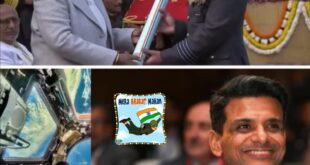 Was awarded : भारतीय अंतरिक्ष यात्री एवं वायुसेना के ग्रुप कैप्टन शुभांशु शुक्ला को अशोक चक्र से सम्मानित किया गया