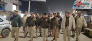 Security message : कांधला में एसपी शामली ने निकाला फ्लैग मार्च, भारी पुलिस फोर्स के साथ दिया सुरक्षा का संदेश