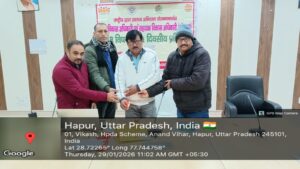 The event was organized : जनपद हापुड़ में खंड विकास अधिकारियों और सहायक विकास अधिकारियों के लिए एक दिवसीय प्रशिक्षण कार्यक्रम का आयोजन