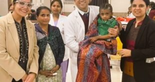 The bullet was removed, giving him a new life KGMU : ने 3 वर्षीय बच्ची के सिर से गोली निकालकर नया जीवन दिया उसे