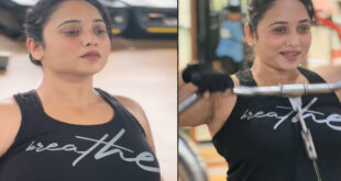 He took aim by writing a post : जिम में रानी चटर्जी को आई 'वादे' की याद, पोस्ट लिखकर साधा निशाना