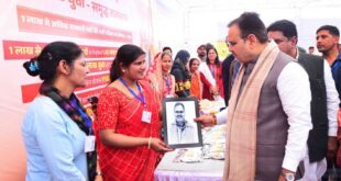 Bhajanlal Sharma : गत सरकार के पांच साल से अधिक काम हुए हमारे दो साल में : भजनलाल शर्मा