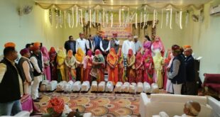 Sewing machines distributed : श्री राजपूत सभा अलवर का होली मिलन, महिलाओं को वितरित की गई सिलाई मशीन