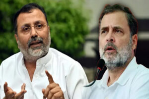 Motion moved in the Lok Sabha : राहुल गांधी पर आजीवन चुनाव प्रतिबंध की मांग, निशिकांत दुबे ने लोकसभा में प्रस्ताव रखा