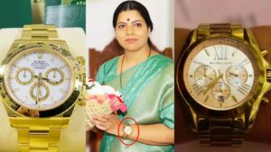 Tawde's counterattack : मुंबई : बच्चों ने दी थी 15 हजार की घड़ी, 1 करोड़ रुपए की रोलेक्स के दावे पर मेयर रितु तावड़े का पलटवार