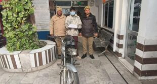 Bike recovered : सहारनपुर पुलिस की बड़ी कार्रवाई: कोतवाली देहात पुलिस ने शातिर वाहन चोर को दबोचा, चोरी की बाइक बरामद