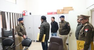 Improvement instructions were given : सहारनपुर एसएसपी ने रिजर्व पुलिस लाइन्स व शाखाओं का औचक निरीक्षण कर सुधार निर्देश दिए