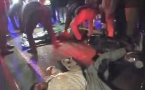 One seriously injured : भीषण सड़क दुर्घटना में दो युवकों की मौत, एक गंभीर रूप से घायल