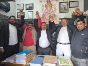 Support from advocates : ज्ञानेन्द्र त्यागी को जिला पंचायत चुनाव में अधिवक्ताओं का समर्थन मिला ?