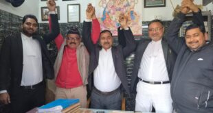 Support from advocates : ज्ञानेन्द्र त्यागी को जिला पंचायत चुनाव में अधिवक्ताओं का समर्थन मिला ?