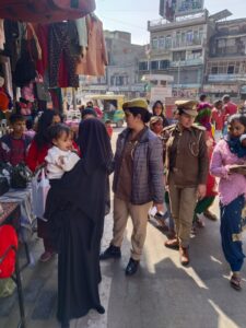 Helpline information provided : Saharanpur में मिशन शक्ति तहत छात्राओं को सुरक्षा, हेल्पलाइन जानकारी दी गई ?