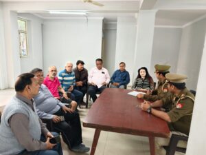 Incharge Nasirpur : गोल्डन आवर्स में करें साइबर अपराध की 1930 नंबर पर शिकायत- राजीव कुमार चौकी इंचार्ज नासिरपुर