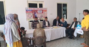 Free tuberculosis camp :सभी सरकारी चिकित्सा संस्थानों में मनाया गया नि: क्षय दिवस, बदनोली में लगा निशुल्क क्षय शिविर