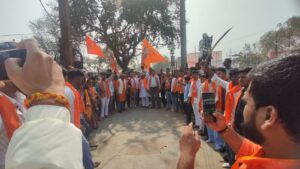 The workers resolved : आगरा में शिवाजी जयंती पर निकली भव्य रैली, कार्यकर्ताओं ने लिया संकल्प