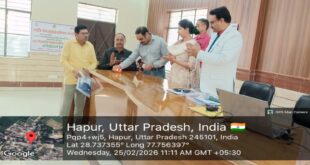 Training started on GeM portal : हापुड़ में ई-ग्राम स्वराज व जेम पोर्टल पर प्रशिक्षण आरंभ ?