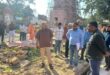 Disha meeting postponed : नक्का कुआं गढ़मुक्तेश्वर मंदिर के सौंदर्यकरण हेतु जिलाधिकारी का निरीक्षण, दिशा बैठक स्थगित