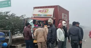 Two people were injured : बक्शा में DCM और ट्रैक्टर की टक्कर, दो लोग घायल