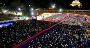 A flood of devotees gathered : आर्ट ऑफ लिविंग के 45वें वर्ष की ऐतिहासिक शिवरात्रि पर श्रद्धालुओं का उमड़ा सैलाब