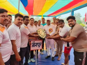 The dominance of Jaunpur : पुलिस लाइन में खेलों का महाकुंभ: अंतरजनपदीय प्रतियोगिता में जौनपुर का दबदबा