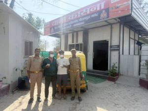 Cash recovered : टप्पेबाजी करने वाले दो आरोपी गिरफ्तार, ऑटो, एटीएम कार्ड और नकदी बरामद