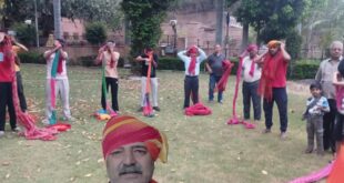 The Zeal of Youth : जोधपुर : भूतनाथ में नि:शुल्क साफा प्रशिक्षण शिविर का आगाज, बारिश की बूंदों के बीच दिखा युवाओं का जोश