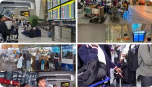 Flights cancelled : अमेरिका‑इजरायल के ईरान पर हमले के बाद भारत के हवाई अड्डों पर यात्रा संकट: सैकड़ों यात्री फंसे, उड़ानें रद्द