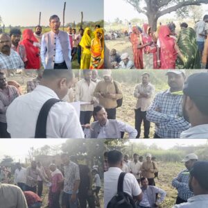 Marking : शासकीय तालाब से अतिक्रमण हटाने प्रशासन सख्त, भूमिहीन परिवारों के लिए वैकल्पिक प्लॉट का चिन्हांकन