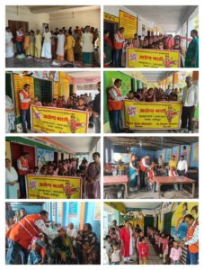 Reorganization : इंडियन रेडक्रॉस सोसाइटी द्वारा चिकनपॉक्स बचाव महाभियान का पुनः आयोजन