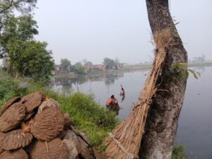 loss of revenue : लुधौरी गांव के तारा तालाब पर अवैध कब्जा, प्रशासन की उदासीनता से बढ़ता राजस्व का नुकसान