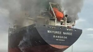 Attack on the ship : होर्मुज जलडमरूमध्य में थाई जहाज पर हमला, तीन लापता; अमेरिकी-इजराइली तनाव बढ़ा