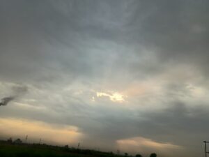 Danger Looms : तेज हवाओं और बादलों की गर्जना से सहमे किसान, गेहूं की फसल पर मंडराया खतरा