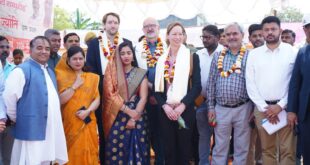 Denmark Delegation : हापुड़ में जल अर्पण कार्यक्रम डेनमार्क प्रतिनिधिमंडल एवं अधिकारियों की उपस्थिति में सफल रहा