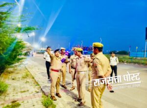 inspection : IPL-2026 के मद्देनज़र डीसीपी ट्रैफिक रवीना त्यागी ने इकाना स्टेडियम के आसपास यातायात व्यवस्था का किया निरीक्षण