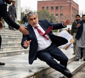 Deputy Prime Minister : पाकिस्तान के उप प्रधानमंत्री इशाक डार का लड़खड़ाना बना चर्चा का विषय, सोशल मीडिया पर वायरल हुआ वीडियो