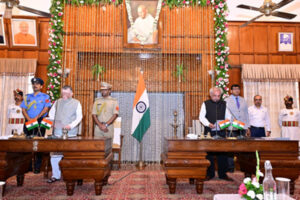 Administered the oath : झारखंड को पांच साल बाद मिला लोकायुक्त, जस्टिस अमिताभ गुप्ता को राज्यपाल ने दिलाई शपथ