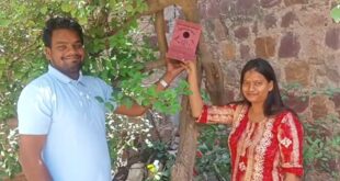 Thirst Will Be Quenched : बयाना : भीषण गर्मी में पक्षियों के लिए मसीहा बनी अपना घर सेवा समिति, 101 परिंडों से बुझेगी प्यास