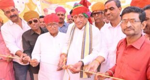 Foundation Stone Laying : चाणौद ग्राम पंचायत को मिली अनेक विकास कार्यों की सौगात, कैबिनेट मंत्री जोराराम कुमावत ने किया अनेक कार्यों का शिलान्यास