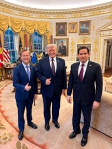 India-US : व्हाइट हाउस में बड़ी बैठक : राजदूत सर्जियो गोर की राष्ट्रपति से मुलाकात; भारत-अमेरिका दोस्ती पर लगी मुहर